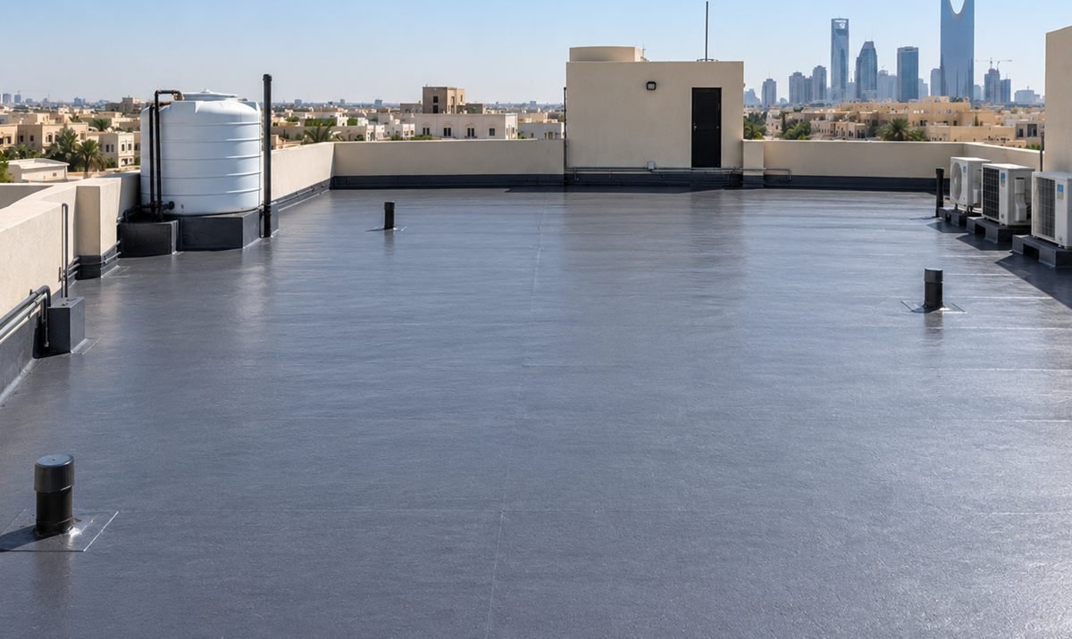بعد التنفيذ — عزل سطح عمارة